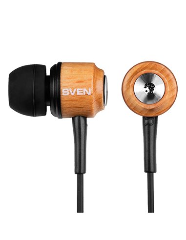 Наушники SVEN E-12 WD (SEB 12 WD), Деревянный