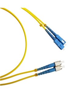 Patch cord - FC-SC 5M, 5m, Galben 2