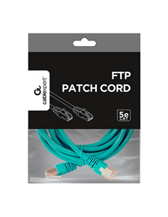 Патч-корд Cablexpert PP22-2M/G, Cat5e FTP, 2м, Зелёный 2