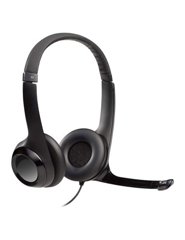 Căști Logitech H390, Negru