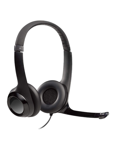 Căști Logitech H390, Negru