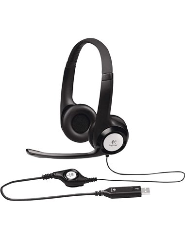 Наушники Logitech H390, Чёрный