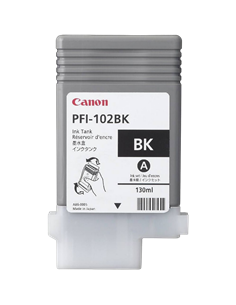 Cartuș de cerneală Canon PFI-102, 130ml, Negru