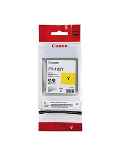 Картридж чернильный Canon PFI-102, 130мл, Желтый 2