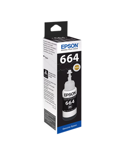 Контейнер с чернилами Epson T664, 70мл, Черный 2