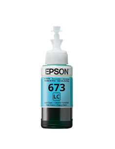 Recipient de cerneală Epson T673, 70ml, Albastru Deschis