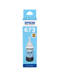 Контейнер с чернилами Epson T673, 70мл, Светло-Голубой 2