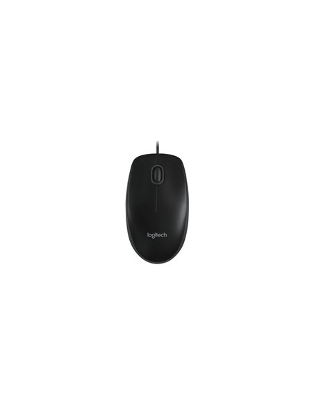 Клавиатура и мышь Logitech MK120, Проводное, Чёрный