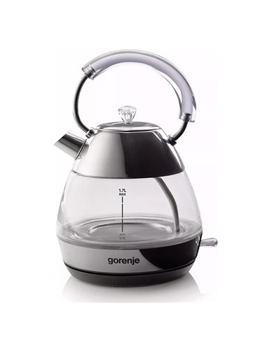 Fierbător electric Gorenje K17GPD, Oțel inoxidabil