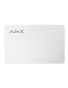 Защищенная бесконтактная карта Ajax Pass, Белый