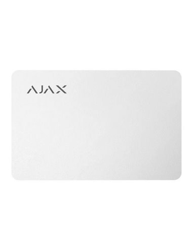 Защищенная бесконтактная карта Ajax Pass, Белый