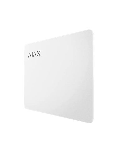 Защищенная бесконтактная карта Ajax Pass, Белый