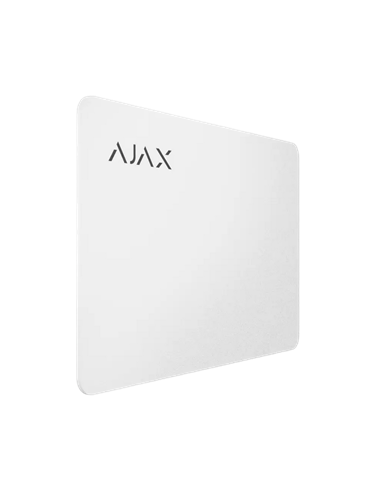 Защищенная бесконтактная карта Ajax Pass, Белый