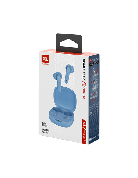 Наушники JBL Wave Flex, Синий