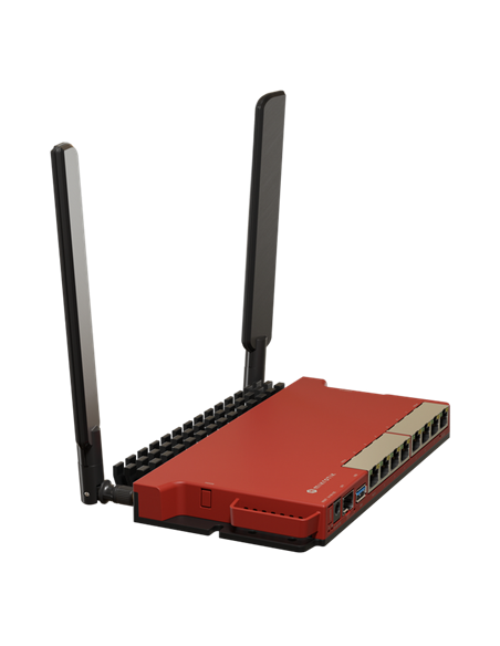 Маршрутизатор MikroTik L009UiGS-2HaxD-IN, Красный