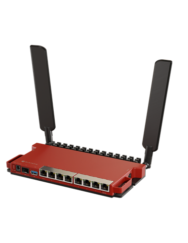 Маршрутизатор MikroTik L009UiGS-2HaxD-IN, Красный