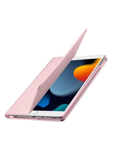Чехол для планшета Cellularline Folio - iPad 10.2", Искусственная кожа, Розовый