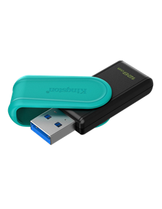 USB Flash накопитель Kingston DataTraveler Exodia S, 128Гб, Черный | Зелёный
