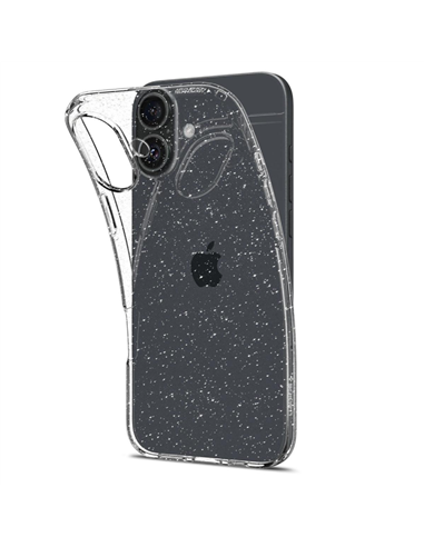 Чехол Spigen iPhone 16 Plus Liquid Crystal, Блестящий Кристалл