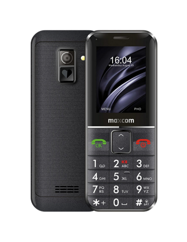 Мобильный телефон MaxCom MM718, Чёрный