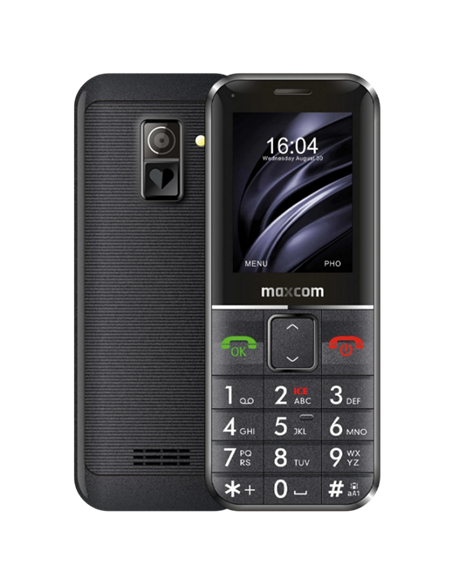 Мобильный телефон MaxCom MM718, Чёрный