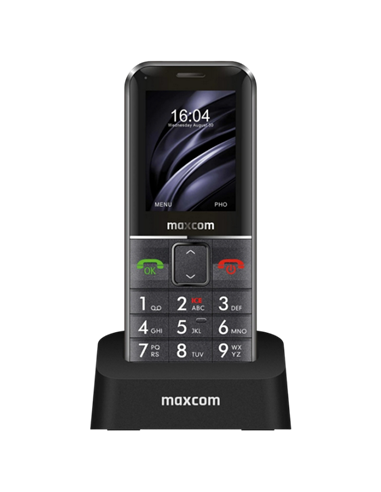 Мобильный телефон MaxCom MM718, Чёрный