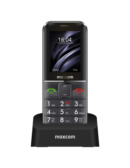 Мобильный телефон MaxCom MM718, Чёрный