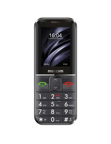 Telefon mobil MaxCom MM718, Negru