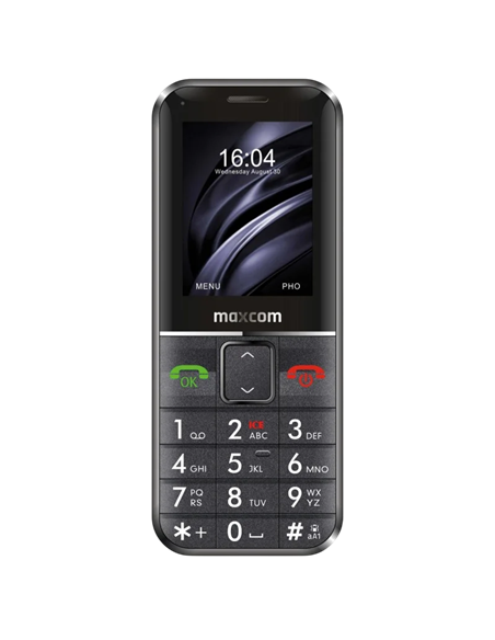 Telefon mobil MaxCom MM718, Negru
