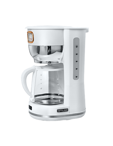Cafetieră cu picurare MUSE MS-220 W, 1000W, Alb