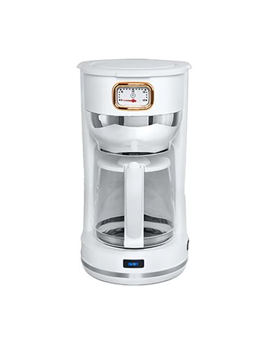 Cafetieră cu picurare MUSE MS-220 W, 1000W, Alb