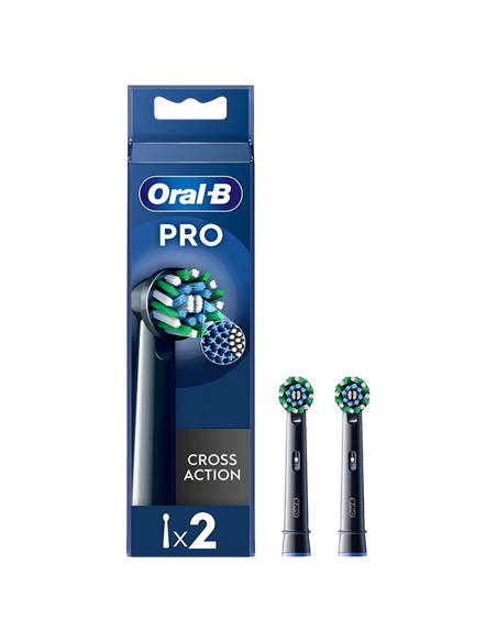 Насадка для электрической зубной щетки Braun Oral-B Pro Cross Action, Чёрный