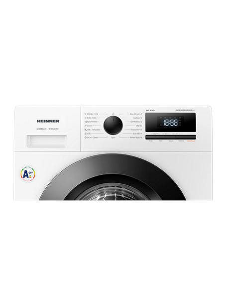 Стиральная машина Heinner HWM-HME8014IVA20+++, 8кг, Белый