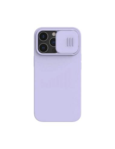 Чехол Nillkin iPhone 13 Pro, CamShield Silky Silicone, Misty Purple