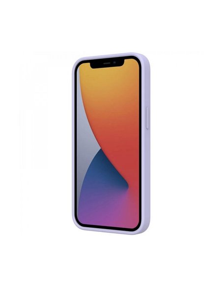 Husă Nillkin iPhone 13 Pro, CamShield Silky Silicone, Misty Purple