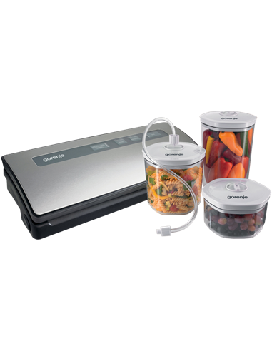Aparat de vidat Gorenje VS120ES, Oțel inoxidabil