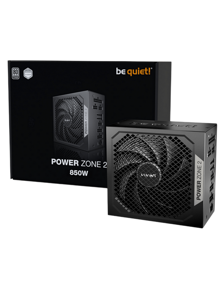 Блок питания для компьютеров be quiet! Power Zone 2, 850Вт, ATX, Полностью модульный