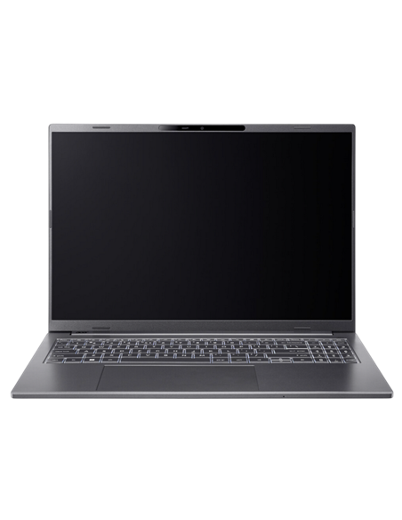 Laptop 16" Acer Aspire 16 AI OLED A16-61M, Steel Gray, AMD Ryzen AI 7 350, 32GB/1024GB, Linux eShell