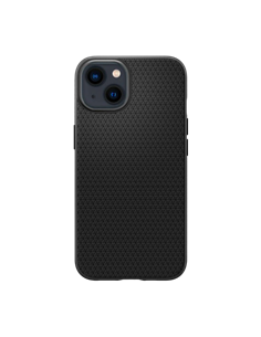 Husă Spigen iPhone 13, Liquid Air, Negru mat