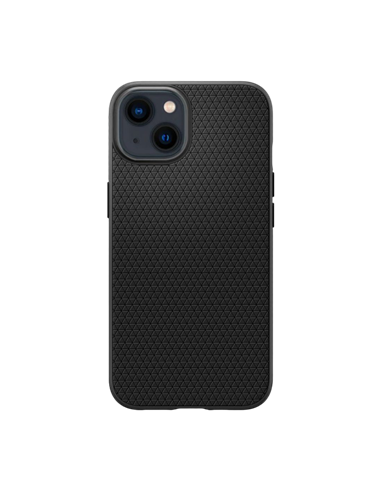 Чехол Spigen iPhone 13, Liquid Air, Матовый черный