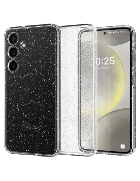 Чехол Spigen Samsung Galaxy S24, Liquid Crystal, Блестящий Кристалл