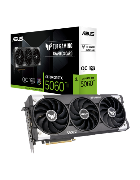 Placă Video ASUS TUF-RTX5060TI-O16G-GAMING, 16GB GDDR7 128bit