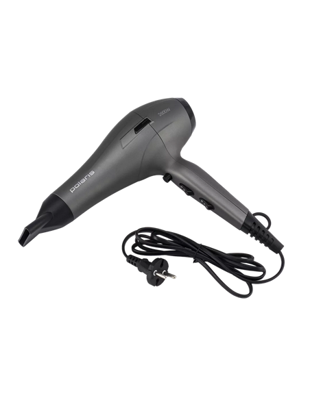 Фен Polaris PHD2600AСi, 2600Вт, Графитовый