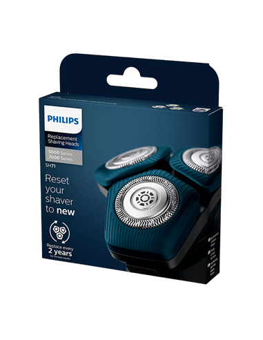 Сменная головка для электробритвы Philips Series 7000, 5000 SH71/50, Серебристый