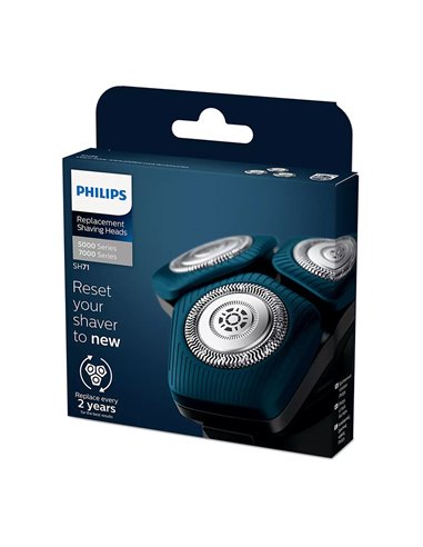 Сменная головка для электробритвы Philips Series 7000, 5000 SH71/50, Серебристый