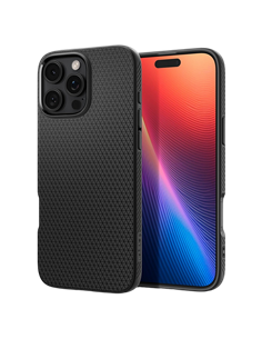 Husă Spigen iPhone 16 Liquid Air, Negru mat 2