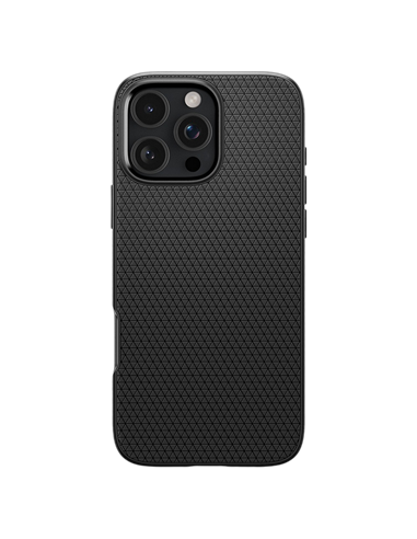 Чехол Spigen iPhone 16 Liquid Air, Матовый черный