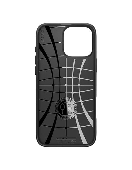 Husă Spigen iPhone 16 Liquid Air, Negru mat
