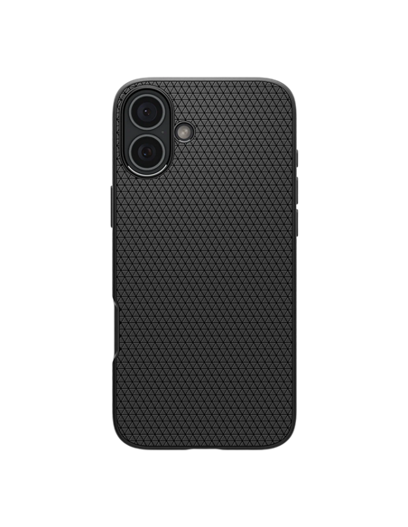 Чехол Spigen iPhone 16 Liquid Air, Матовый черный