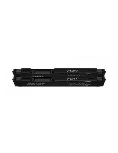 Memorie RAM Kingston FURY Beast, DDR4 SDRAM, 3600 MHz, 16GB, KF436C17BBK2/16